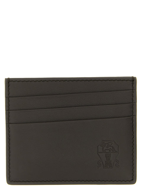 Brunello Cucinelli Logo Card Holder