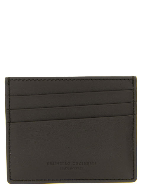 Brunello Cucinelli Logo Card Holder