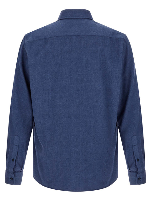 Brunello Cucinelli Herringbone Shirt