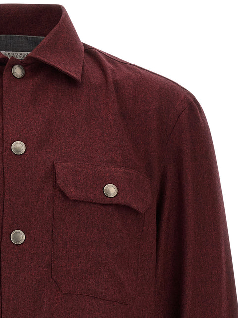 Brunello Cucinelli Flannel Overshirt