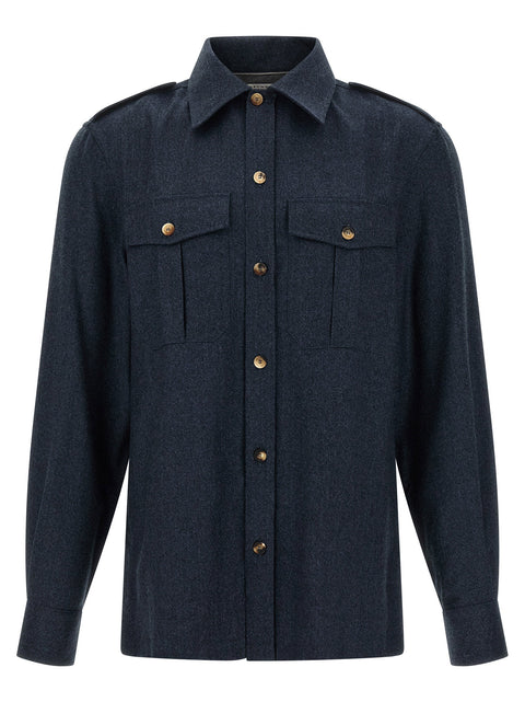 Brunello Cucinelli Flannel Shirt