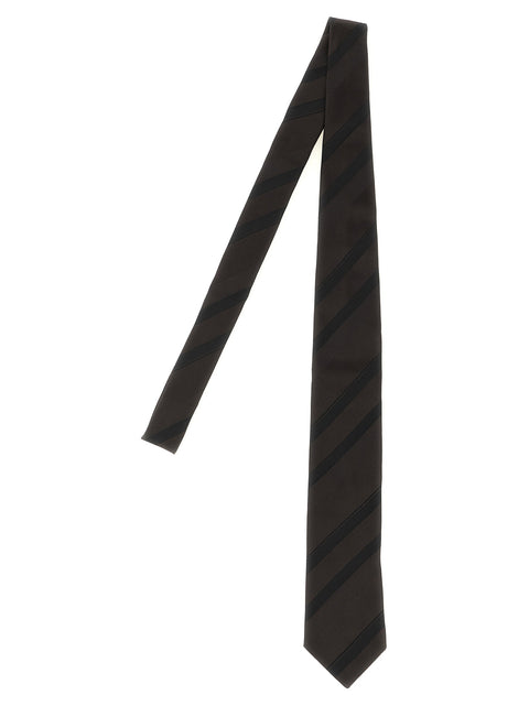 Brunello Cucinelli Regimental Silk Tie
