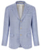 Brunello Cucinelli Linen And Wool Chevron Blazer