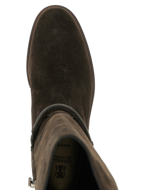 Brunello Cucinelli Suede Boots