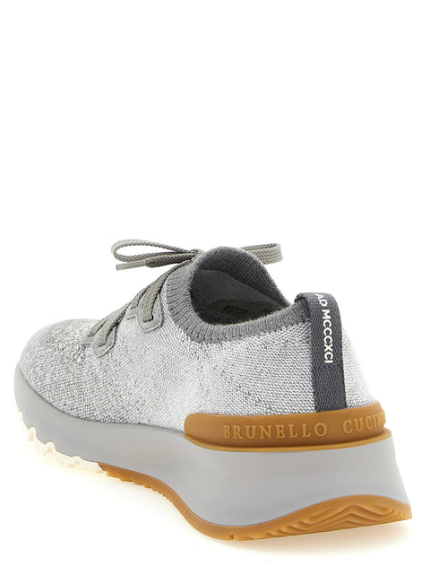 Brunello Cucinelli Knitted Sneakers