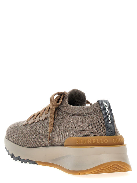 Brunello Cucinelli Knitted Sneakers