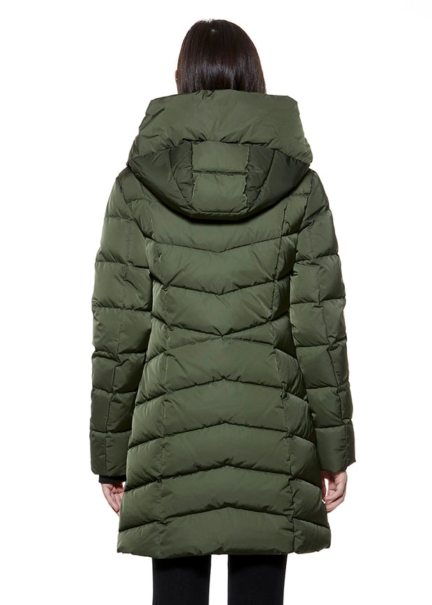 Macha Stylish Puffer Khaki-Coat-Ookpik-XS-Urbanheer