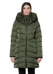 Macha Stylish Puffer Khaki-Coat-Ookpik-XS-Urbanheer