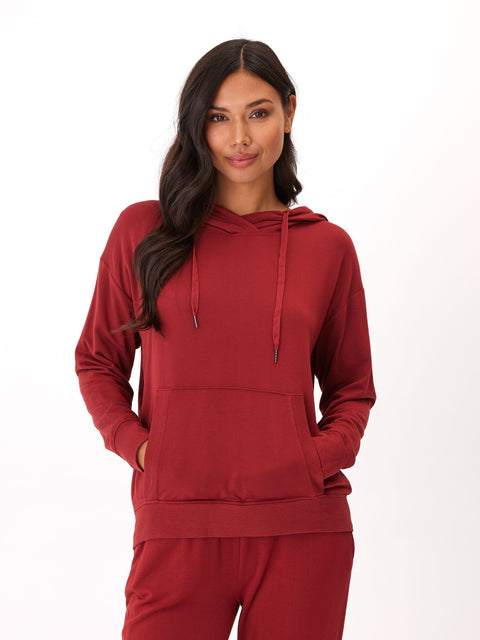 Madge Feather Fleece Pullover Hoodie