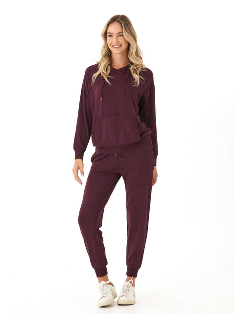 Madge Feather Fleece Pullover Hoodie
