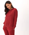 Madge Feather Fleece Pullover Hoodie