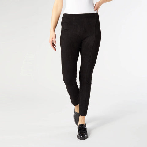 Madigan Faux Suede Legging - Valentine's Day-Legging-COCO + CARMEN-XS-Black-Urbanheer
