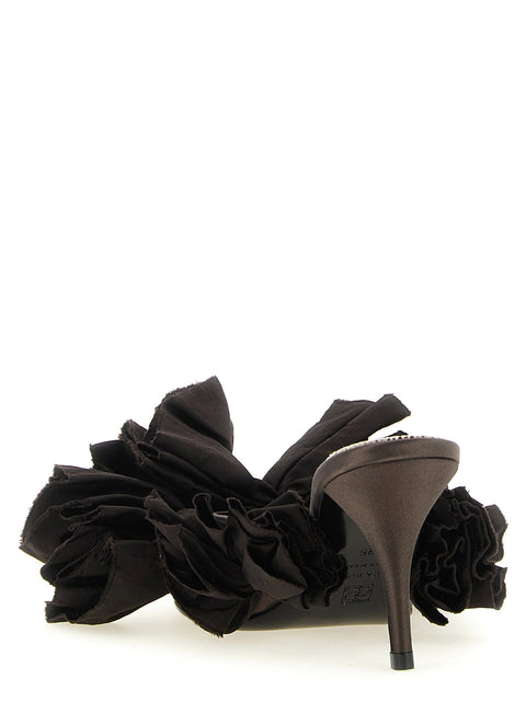 Magda Butrym Mule Flowers Taffeta