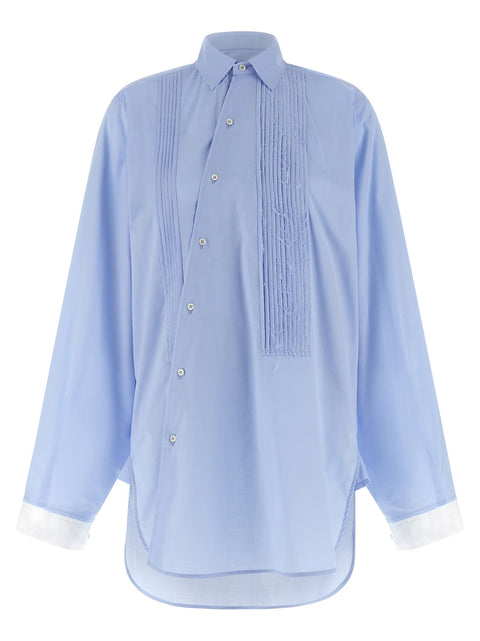 Maison Jejia Crazy Smoking Plissée Shirt