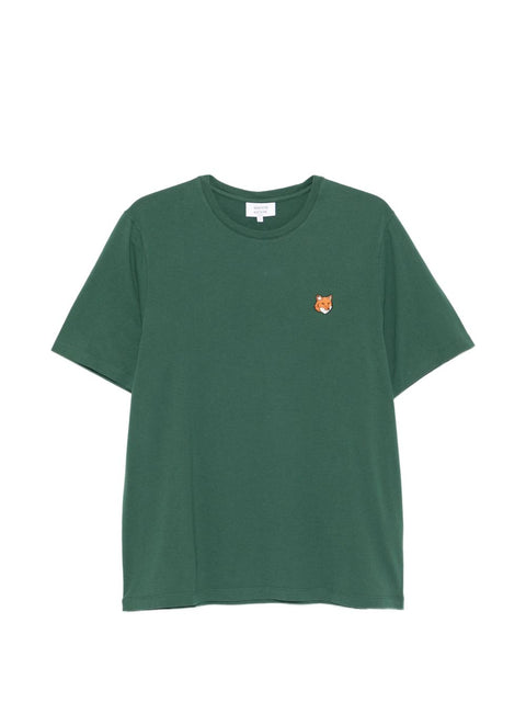 Maison Kitsuné Fox motif round neck short sleeves
