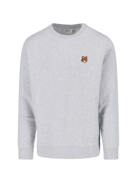 Maison Kitsuné MAISON KITSUNE' Sweaters GREY