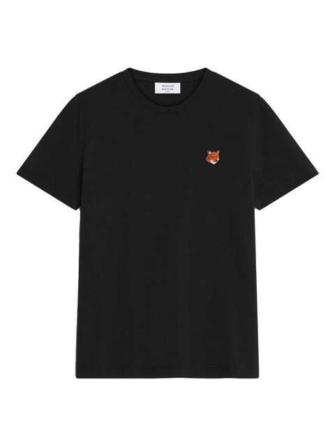 Maison Kitsuné Maison KitsunÃ© Fox Head patch cotton Fox Head cotton t-shirt