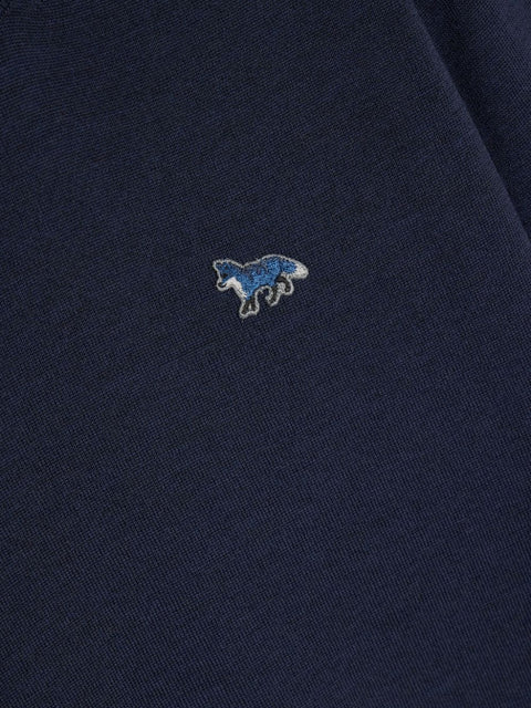 Maison Kitsuné Maison Kitsune W Baby Fox Patch Regular Jumper