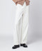 Maison Kitsuné White cotton trousers