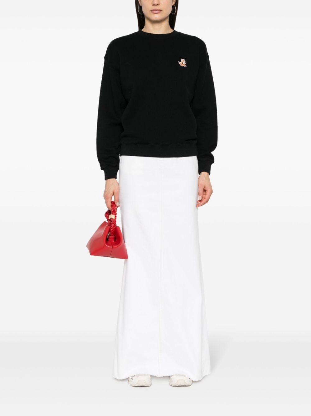 Maison Kitsune fox pattern cotton sweatshirt-Topwear-Maison Kitsune-M-Urbanheer