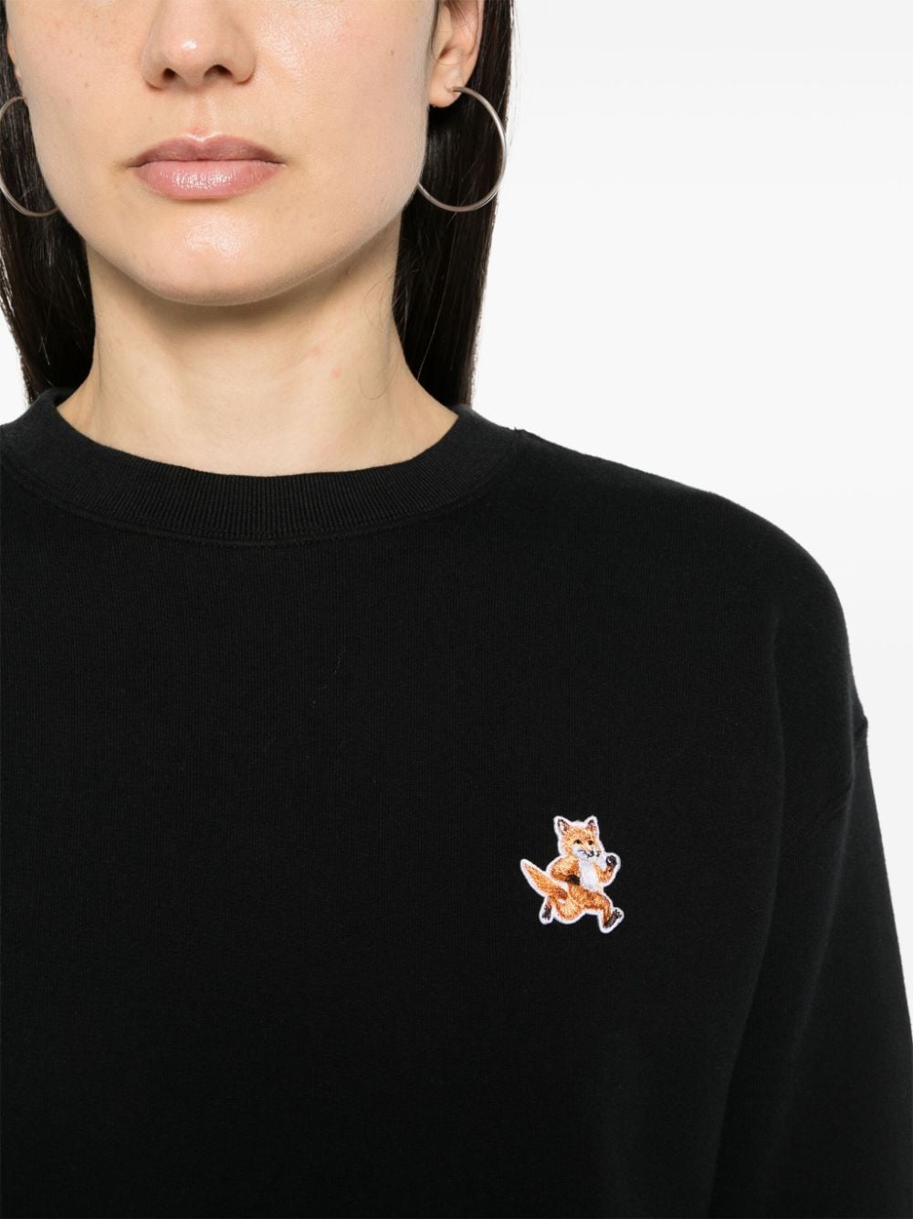 Maison Kitsune fox pattern cotton sweatshirt-Topwear-Maison Kitsune-M-Urbanheer
