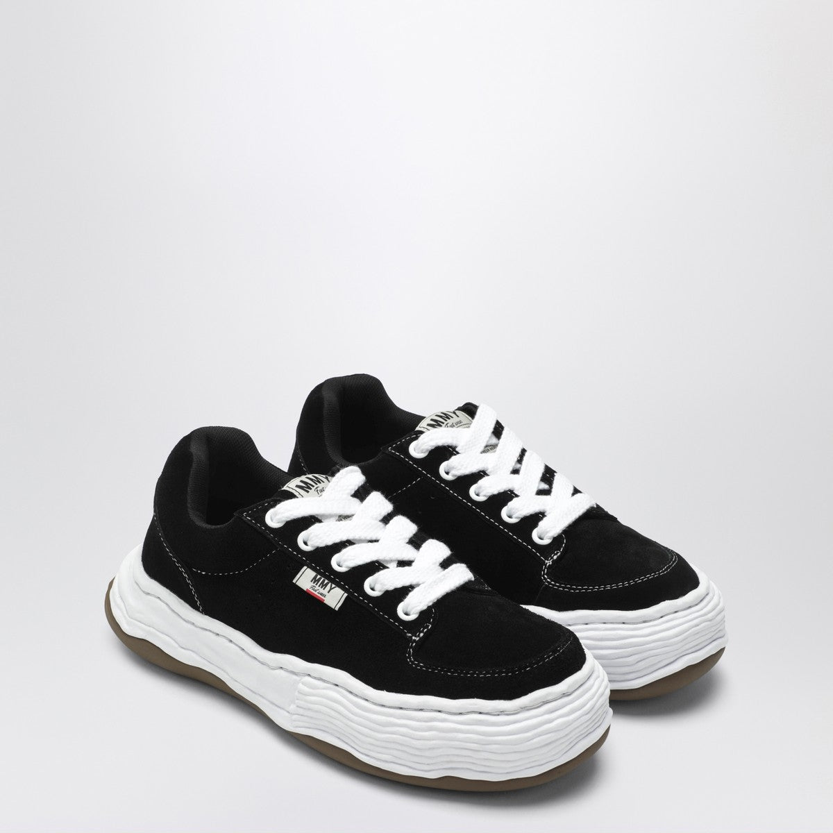 Maison MIHARA YASUHIRO Black Oliver sneakers in suede