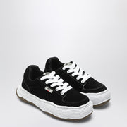 Maison MIHARA YASUHIRO Black Oliver sneakers in suede
