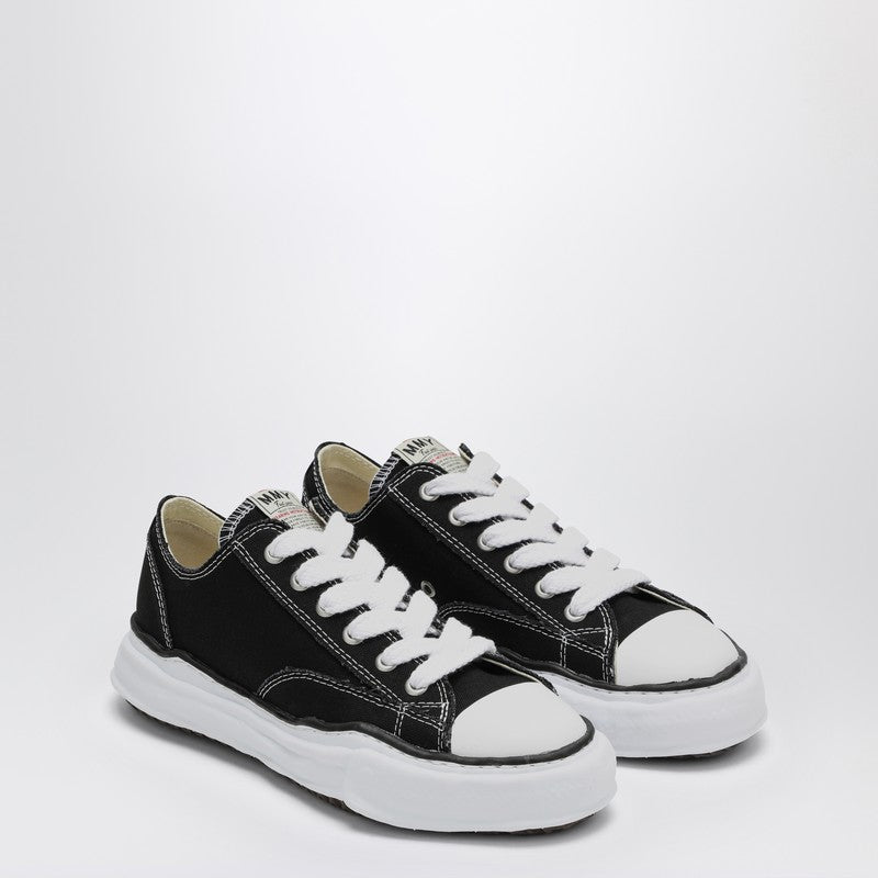 Maison MIHARA YASUHIRO Black Peterson Low sneakers in canvas-Sneakers-Maison MIHARA YASUHIRO-44-Urbanheer