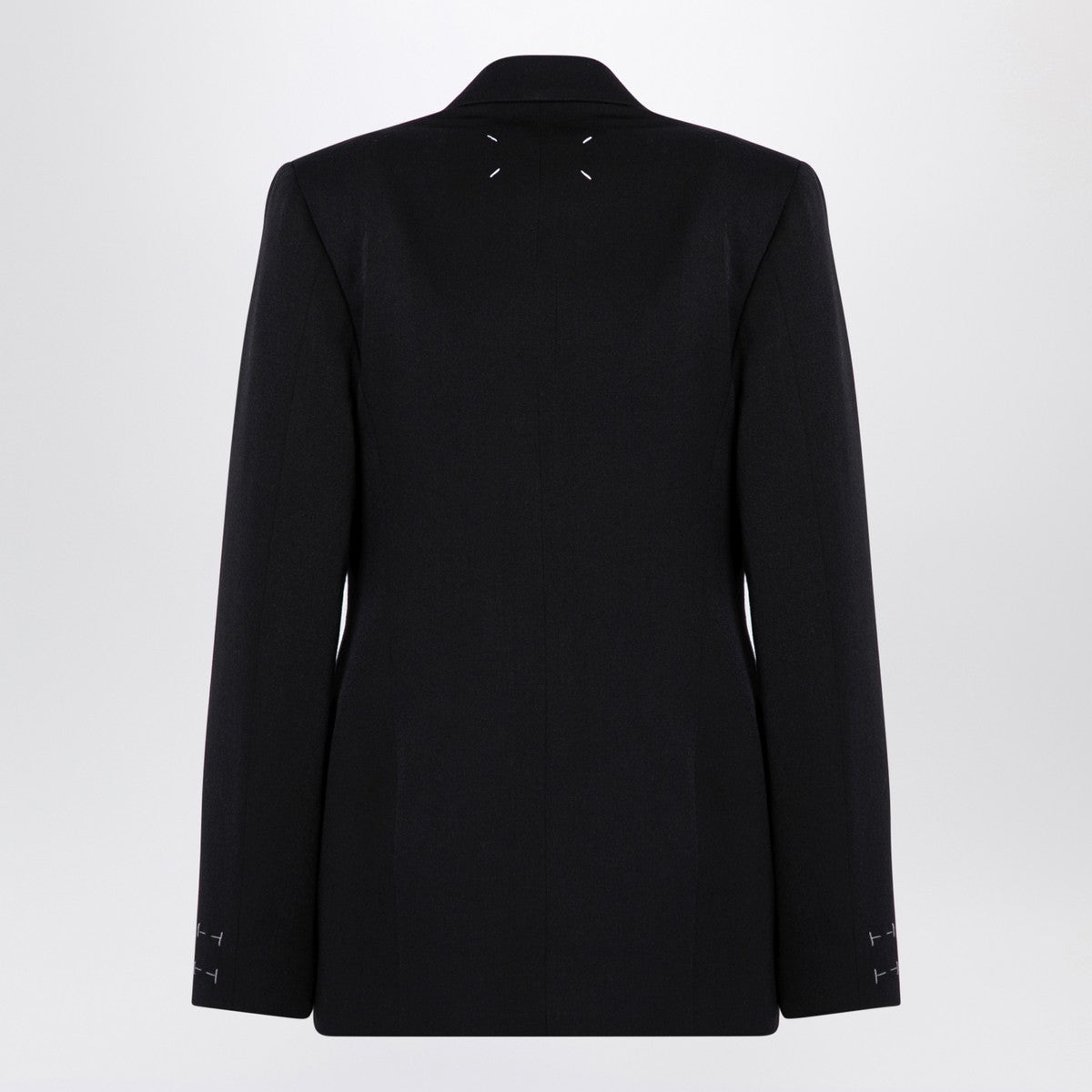 Maison Margiela Black double-breasted jacket in wool