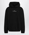 Maison Margiela Black hoodie with reversed logo