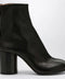 Maison Margiela Black leather Tabi ankle boots