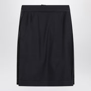 Maison Margiela Blue skirt with satin side panels