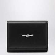 Maison Margiela Compact black wallet with logo