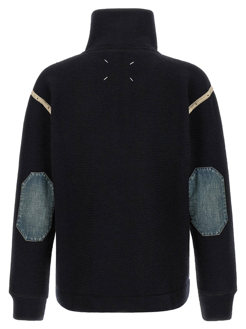 Maison Margiela Denim Patch Sweater