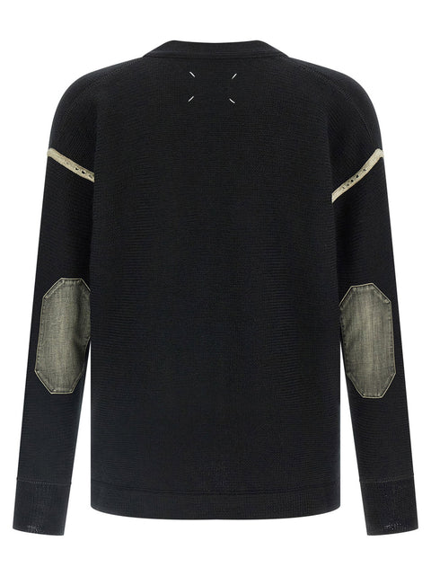 Maison Margiela Elbow Patch Cardigan