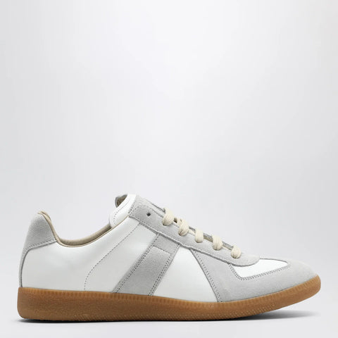 Maison Margiela Grey and white Replica Sneakers