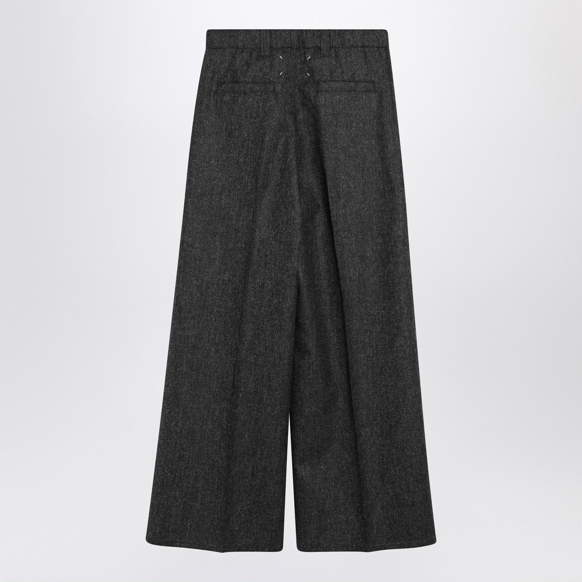Maison Margiela Grey wide-leg wool trousers