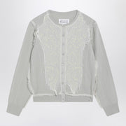 Maison Margiela Light green wool cardigan