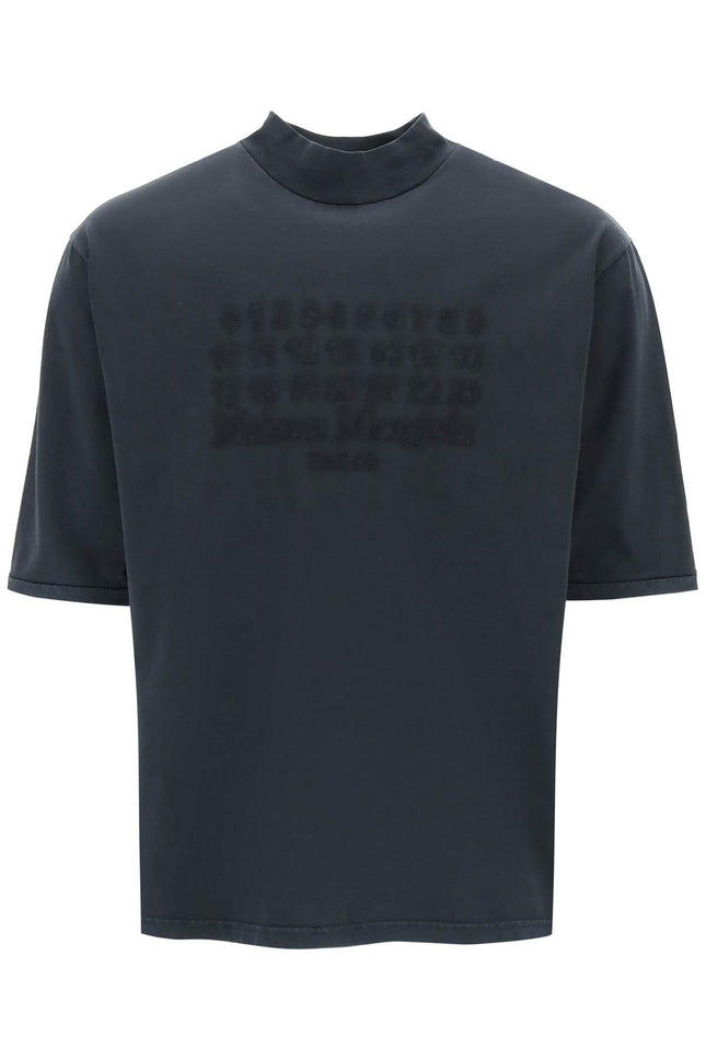 Maison margiela numeric logo t-shirt with seven-men > clothing > t-shirts and sweatshirts > t-shirts-Maison Margiela-Urbanheer