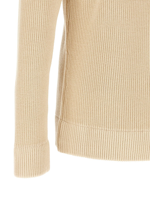 Maison Margiela Ribbed Knit Cardigan