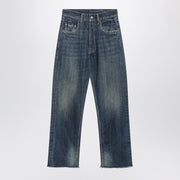 Maison Margiela Straight-leg jeans in faded blue denim