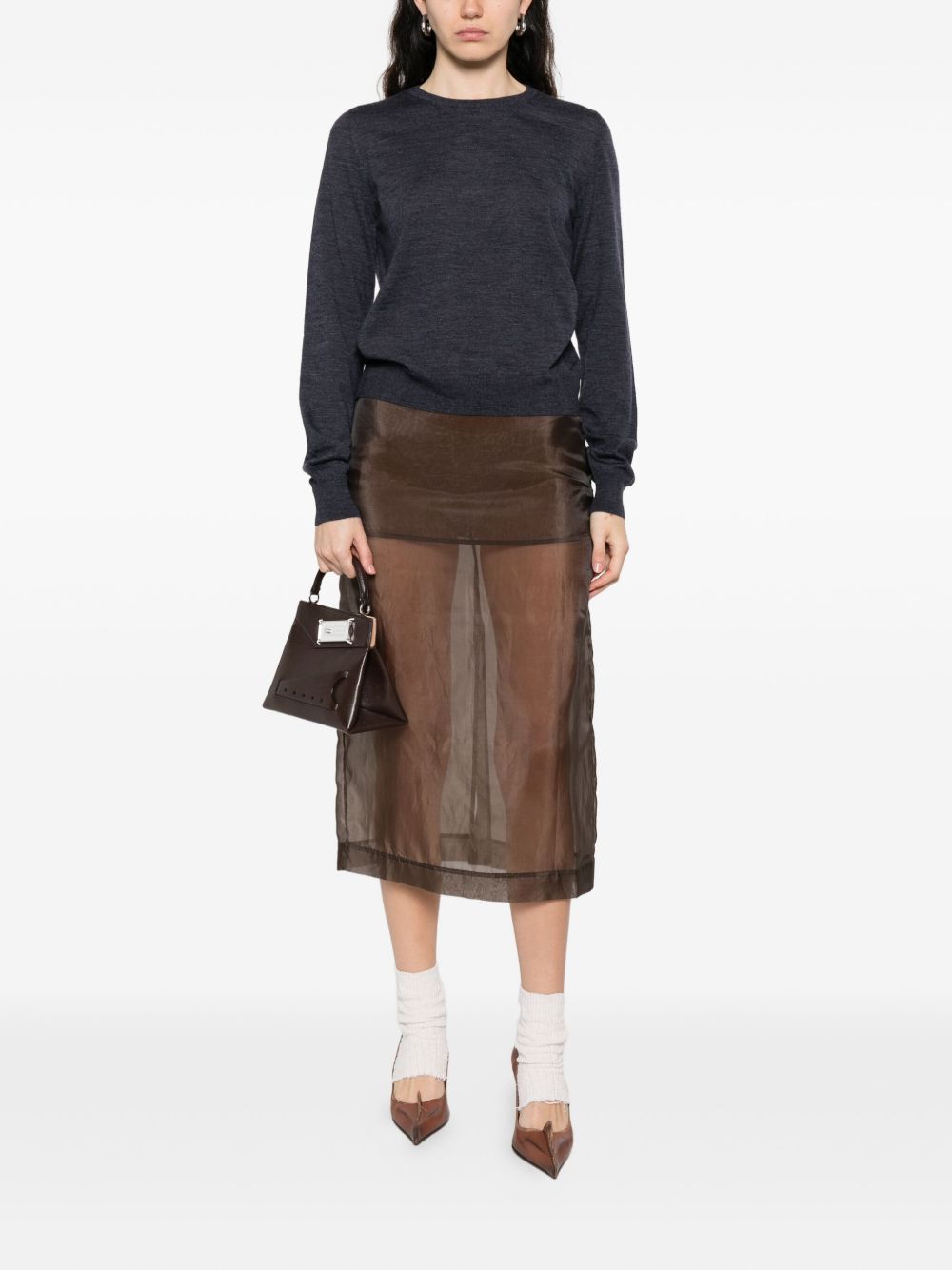 Maison Margiela Sweaters Blue