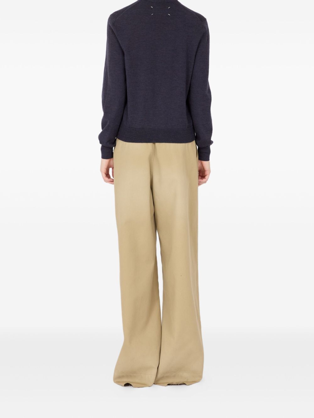 Maison Margiela Sweaters Blue