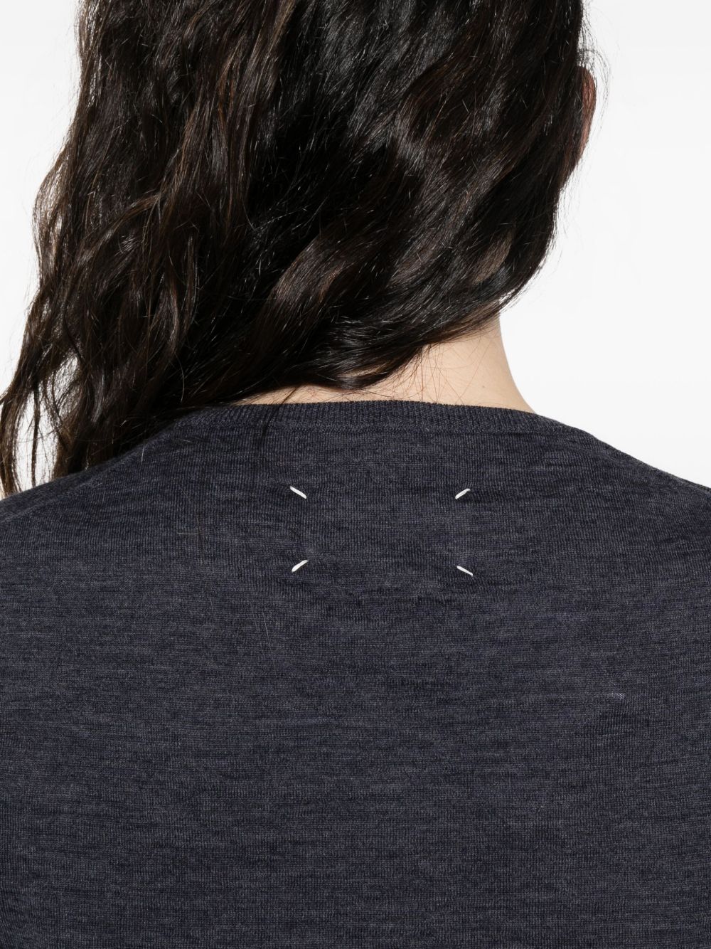 Maison Margiela Sweaters Blue