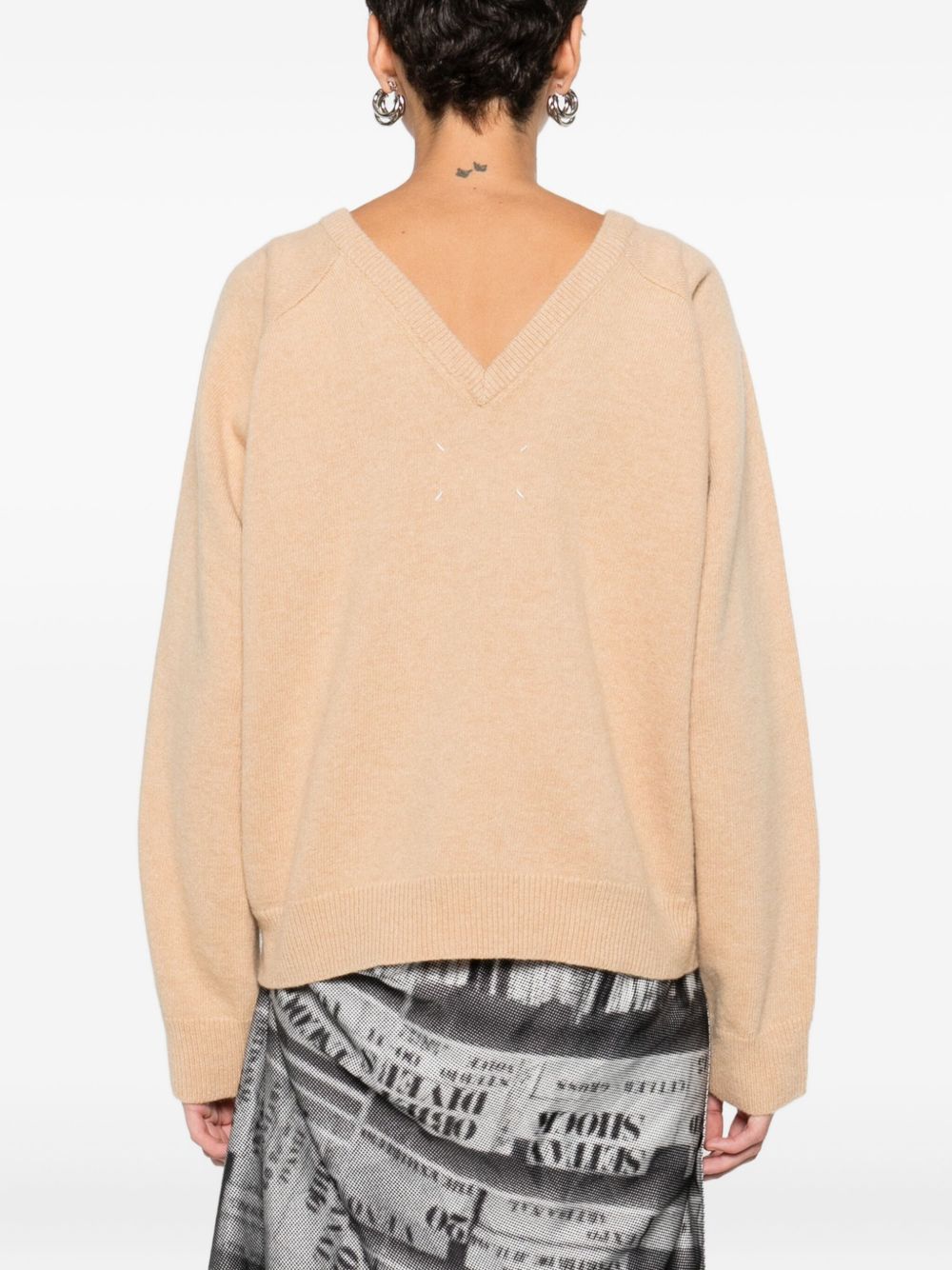 Maison Margiela Sweaters Camel