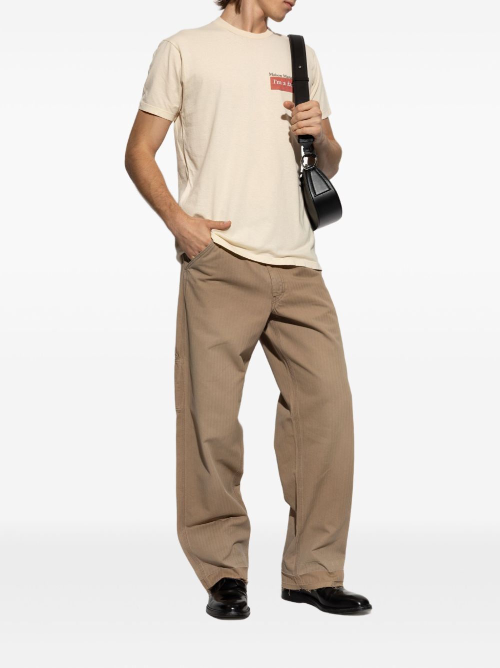 Maison Margiela Trousers Beige