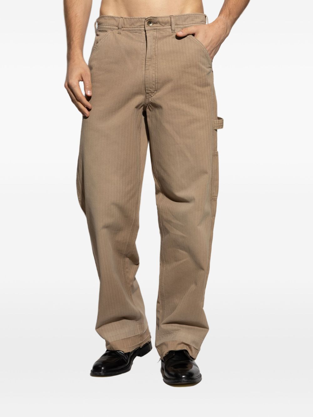 Maison Margiela Trousers Beige