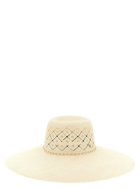 Maison Michel Blanche Hat