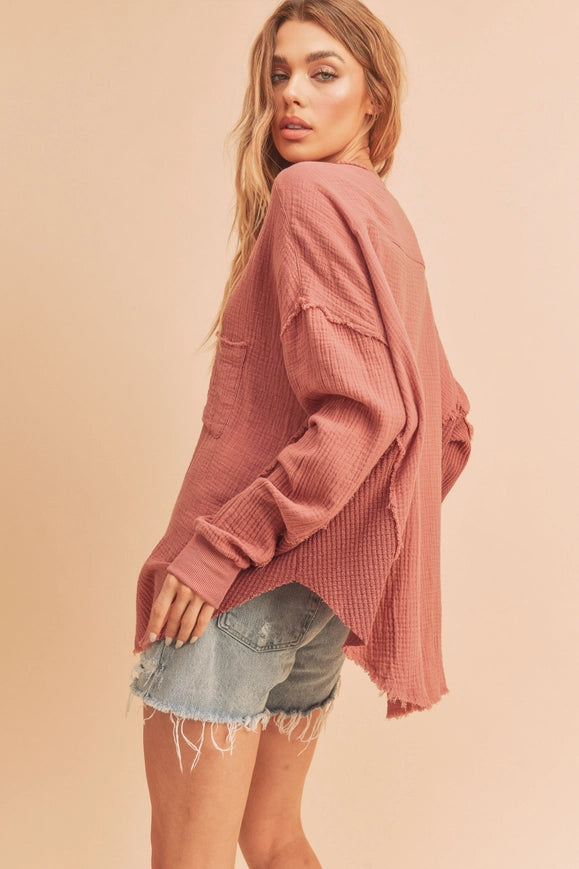 Majorie Top Mauve-TOP-AEMI + CO-S-Urbanheer