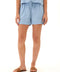 Makayla Stretch Chambray Short